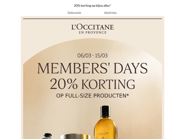 Jouw toegang tot onze Members' Days