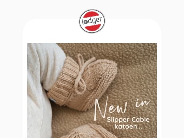 NIEUW katoenen newborn slofjes