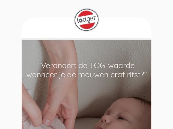 TOG-waarde & mouwen: wat je moet weten