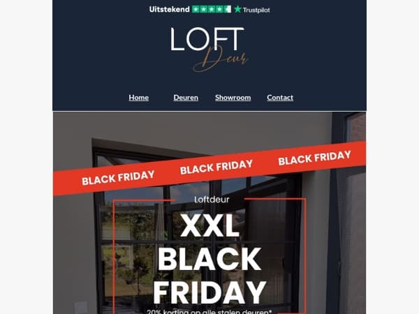 Plan je showroombezoek voor extra korting!