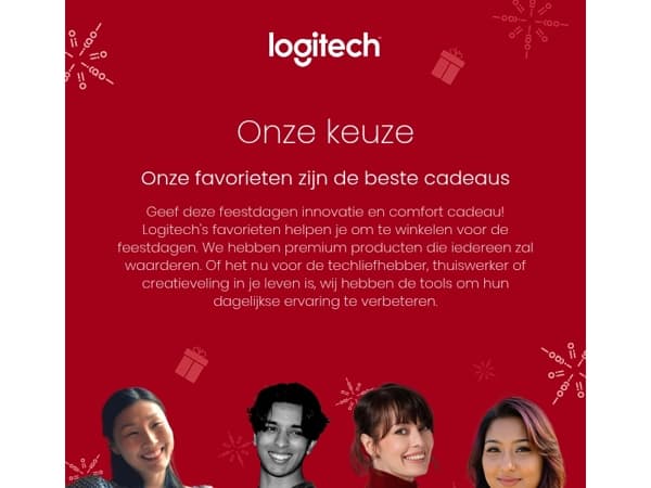 Feestdagen, onze keuze: De perfecte Logitech cadeaus