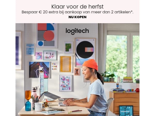 Transformeer de werk-van-huiservaring met Logitech!