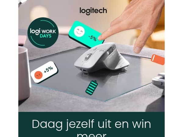 Klaar, Set, Win: Je dagelijkse Logitech-uitrusting wacht!