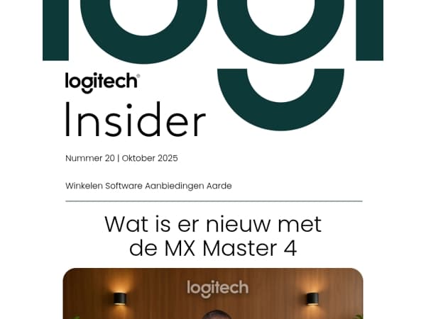Oktober Logi Insider | Ontdek wat nieuw is