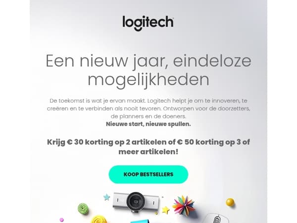 Een nieuw jaar, eindeloze mogelijkheden