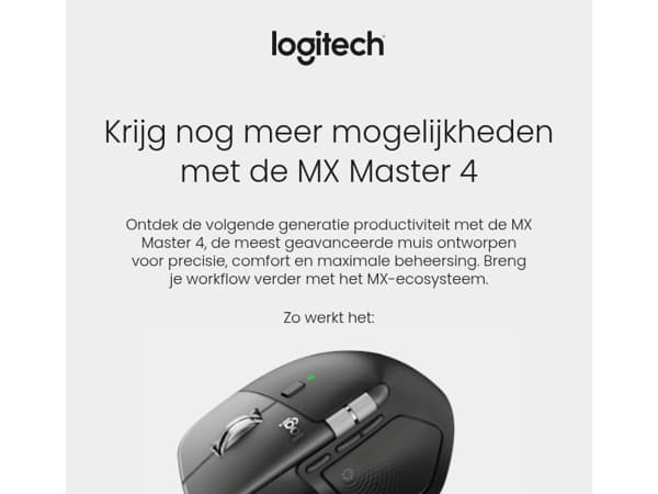 Bouw je eigen MX Master 4-ecosysteem