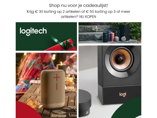 Laat deze feestdagen spectaculair klinken 🎵