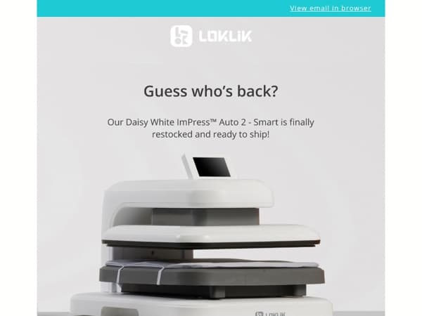 Guess who's back? 🤍