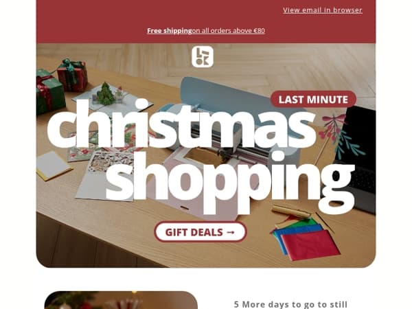 Only 5 more days to go! 🎁