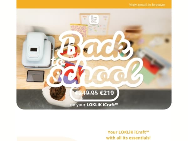 Craft your school year yourself ✂️