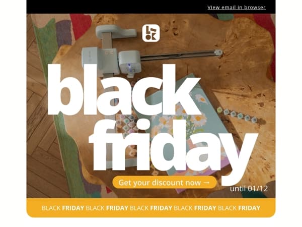 Black Friday continues! 🫢