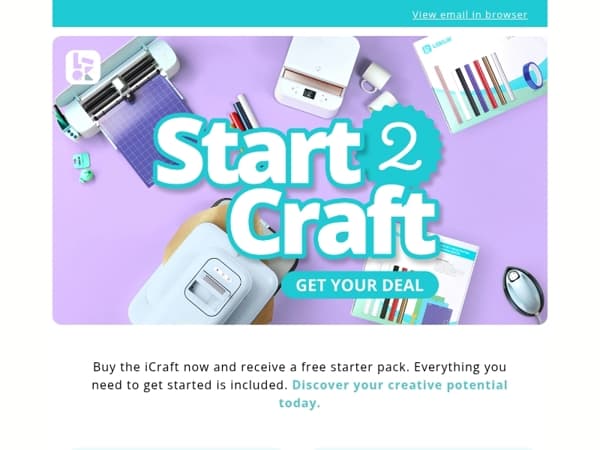 Buy the iCraft bundle and get a free starter pack 🚀