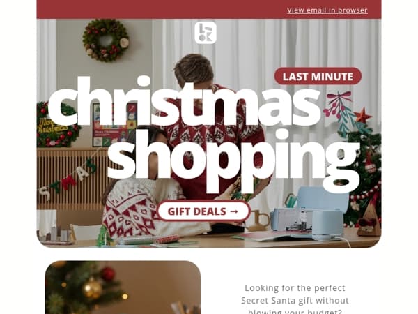 Your Christmas Shopping deal is here!