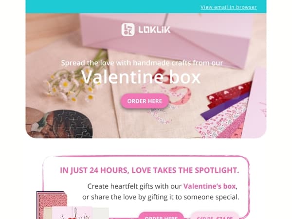 Create handmade gifts, with love 🩵