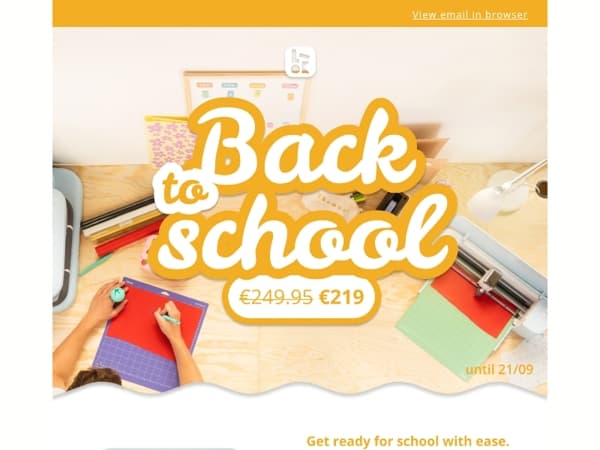 Gear up for school with awesome discounts! 🎒