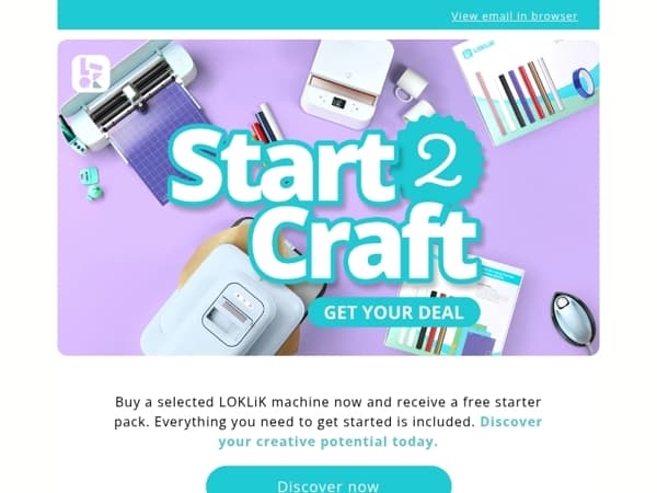 The Start 2 Craft campaign is live 🎨