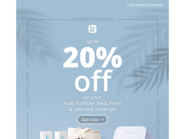 SUMMER FLASH SALE 🥵