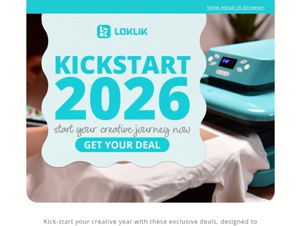 Ready to Kickstart your 2026?