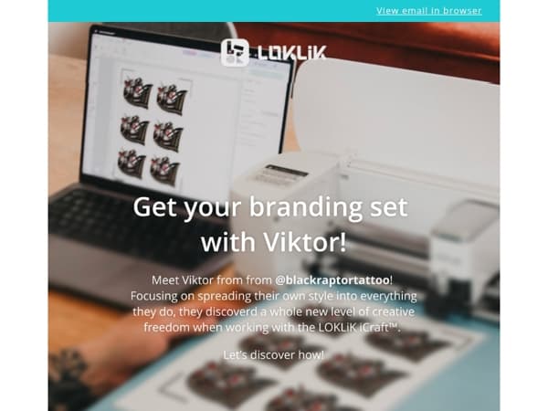 Get your branding set with Viktor! 🤘