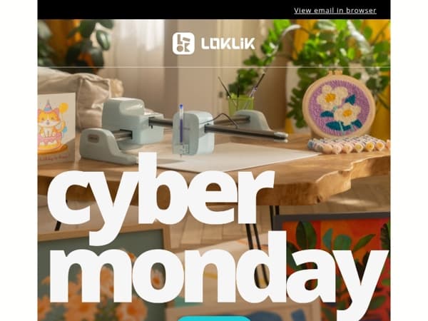 In case you haven't heard: CYBER MONDAY!!