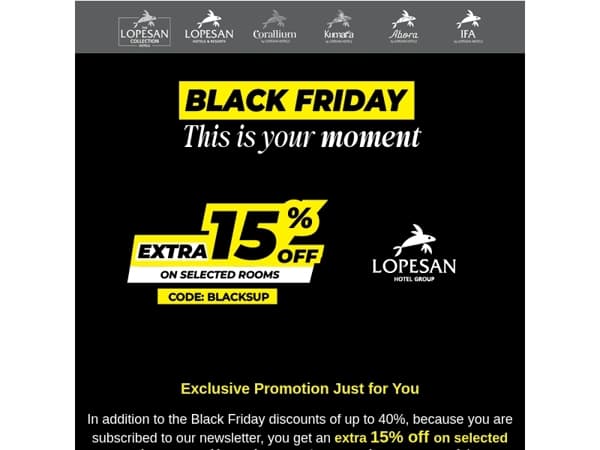 🖤Black Friday: Subscribers Special 🔐