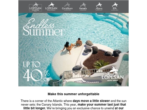 ☀️ Your endless Summer in the Canary Islands