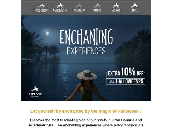 No tricks… just an extra 10% Off for you 🎃