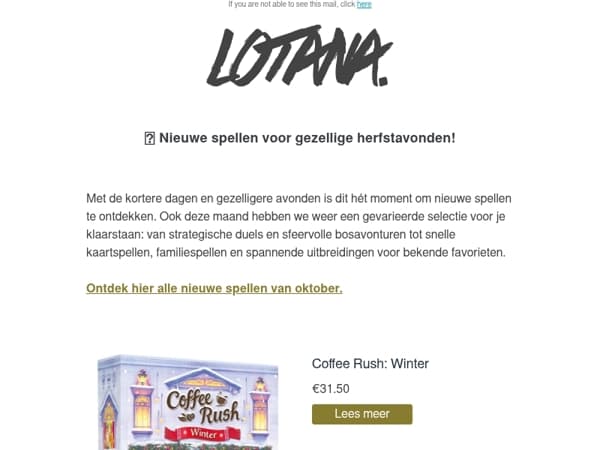 Nieuwe spellen voor gezellige herfstavonden