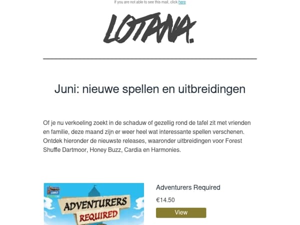Hot in juni: nieuwe spellen en uitbreidingen