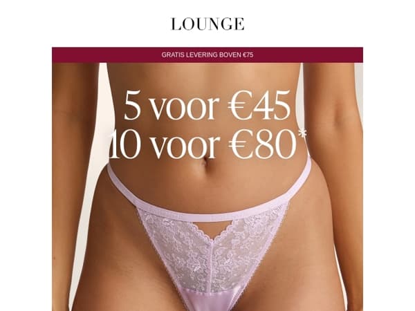 Onze Verjaardagsaanbieding voor Broekjes