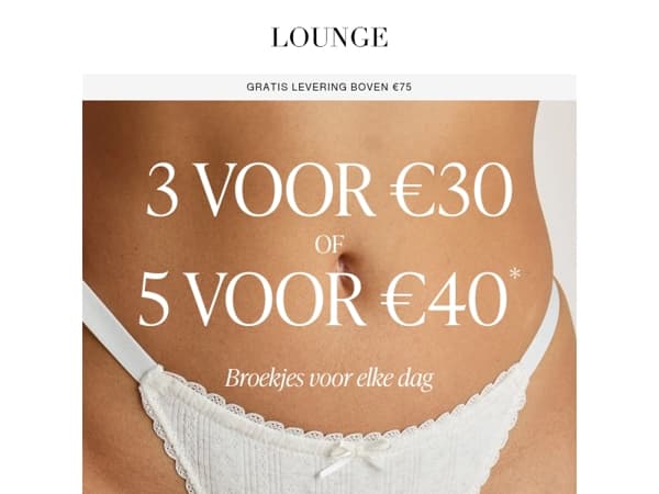 NYHET: 3 för 325 kr eller 5 för 450 kr