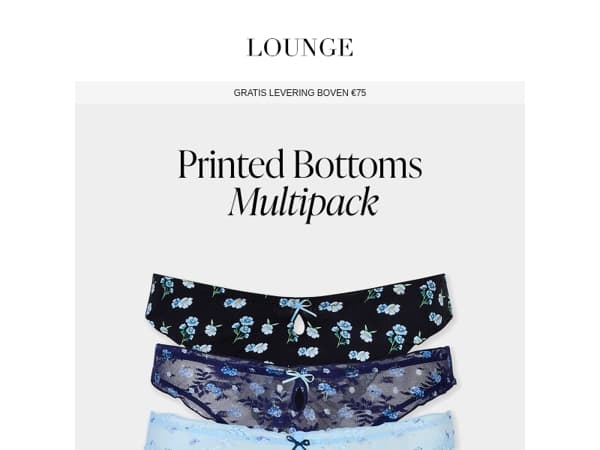 Maak kennis met ons multipack met print