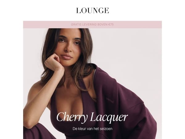 Cherry Lacquer: de kleur van het seizoen