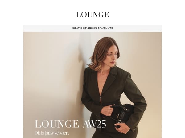 LOUNGE AW25 is hier