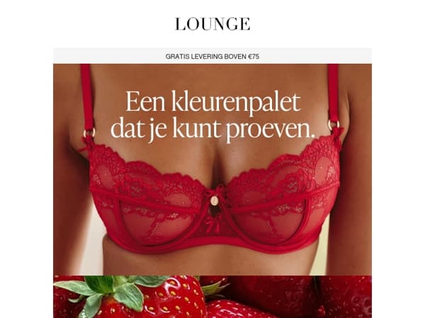 Drie nieuwe kleuren van de bh's waar je zo dol op bent.