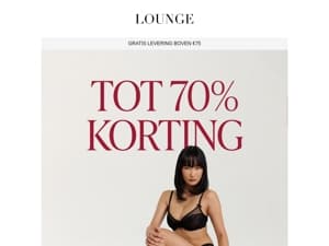 Nu live: Tot 70% korting