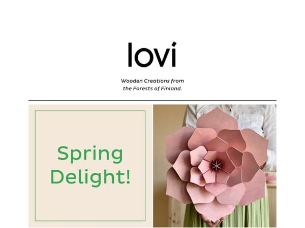 Lovi Spring Offer -20%!