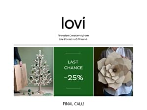 Last Chance 25% Off!