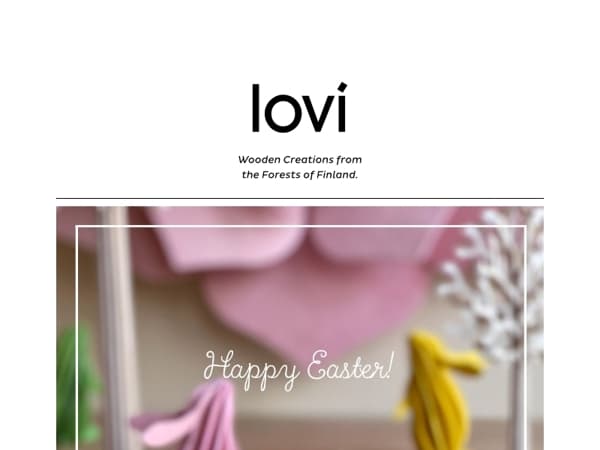 Easter Greetings from Lovi!