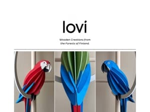 Lovi Parrots! New for Spring 2025!
