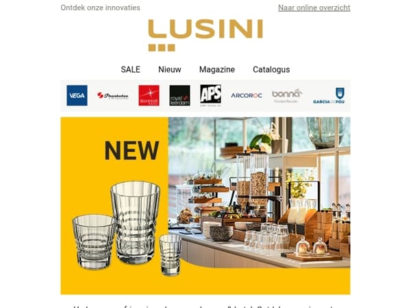 Innovaties die het verschil maken - voor horeca & hotel