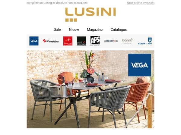 VEGA – Uw betrouwbare partner in professionele horecabenodigdheden.