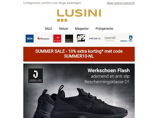 SUMMER SALE: profiteer van 10% extra korting.