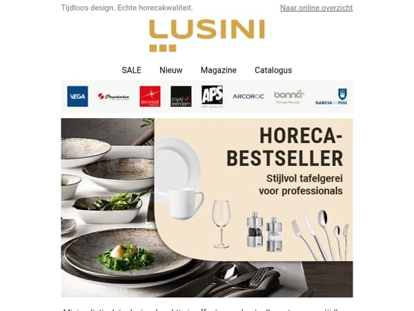 Stijlvol tafelgerei voor professionals - ontdek nu!