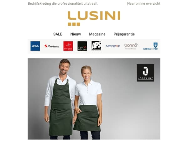 Professionele bedrijfskleding voor het hele team🧑‍🍳