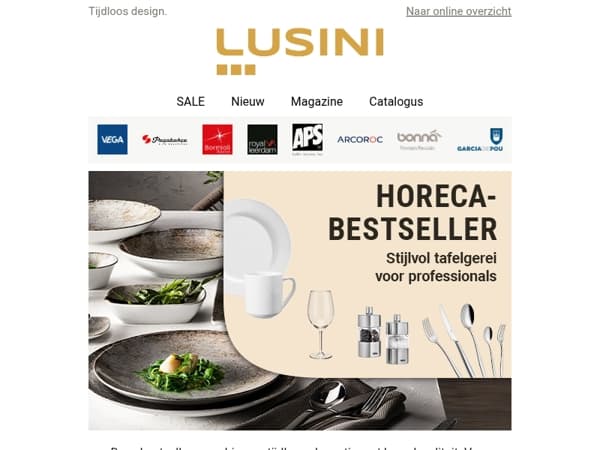 Stijlvol tafelgerei voor thuis - ontdek nu!