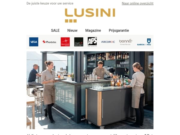 Klaar voor topdagen in de bediening? Ontdek nu onze horecadeals