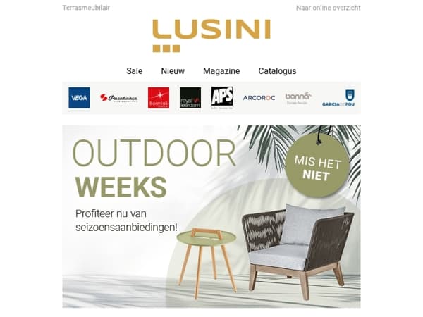 Indrukwekkende terrasmeubels – nu 10% korting op bestsellers