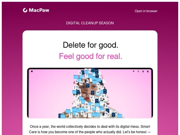 Take 1 minute for a better Mac