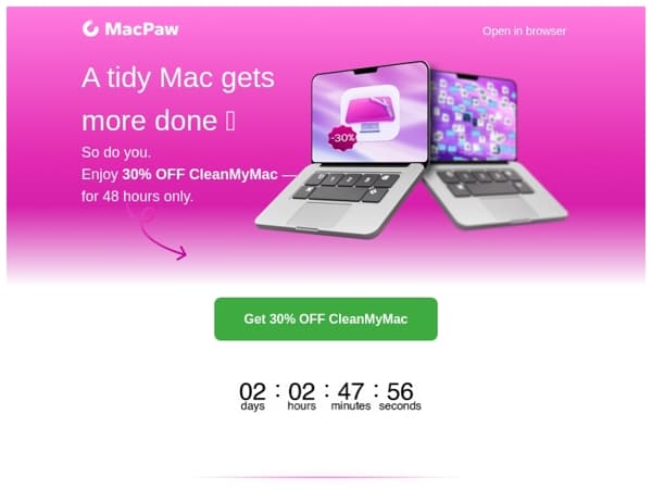 Time (and space) are running out